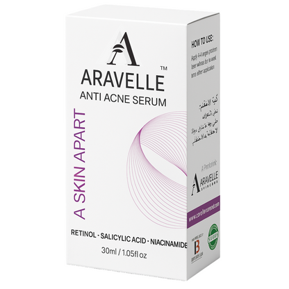 Aravelle™ Advanced Anti-Acne Serum with Pollution-Fighting Formula