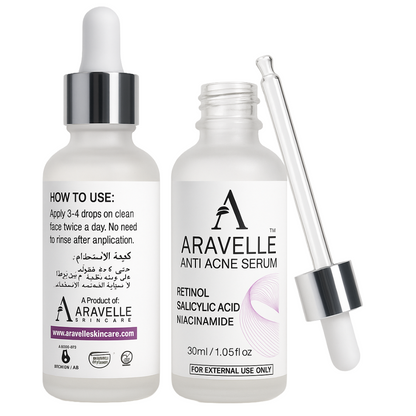 Aravelle™ Advanced Anti-Acne Serum with Pollution-Fighting Formula