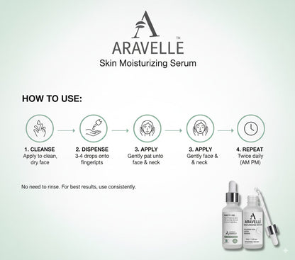 Aravelle™ Deep Hydration & Skin Barrier Repair Moisturizing Serum