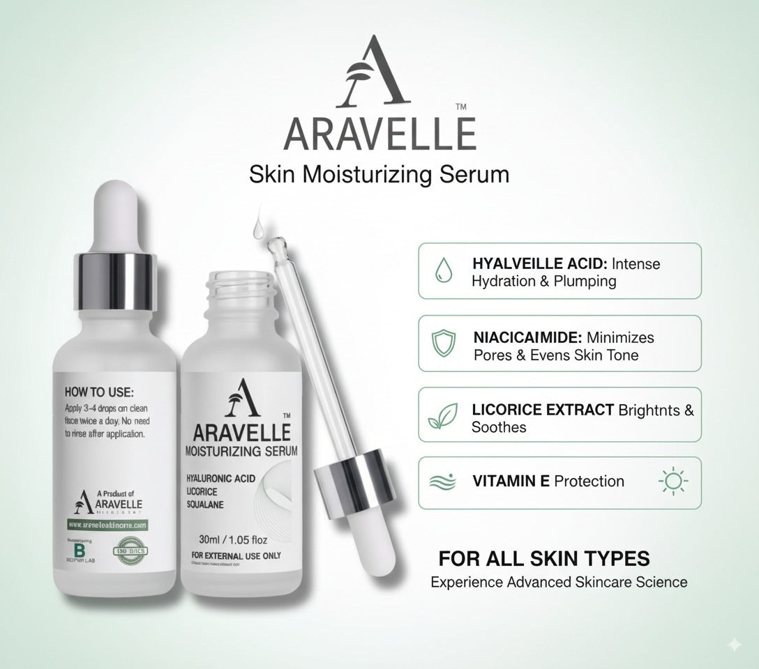 Aravelle™ Deep Hydration & Skin Barrier Repair Moisturizing Serum