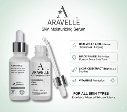 Aravelle™ Deep Hydration & Skin Barrier Repair Moisturizing Serum